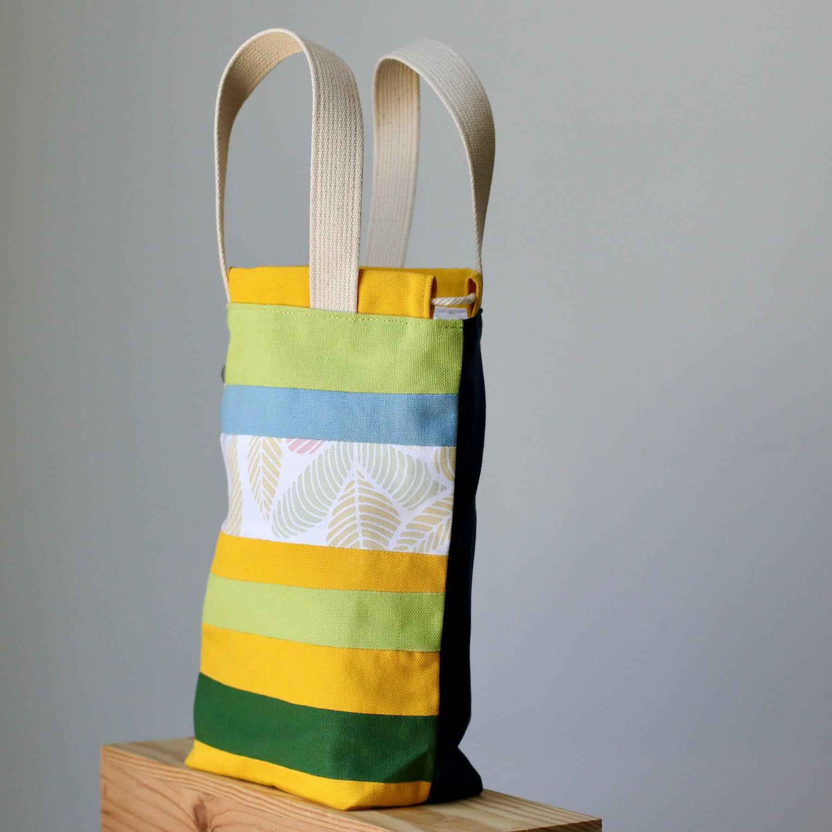 Rigato Project Bag - Giardino - END OF COLLECTION-La Cave à Laine