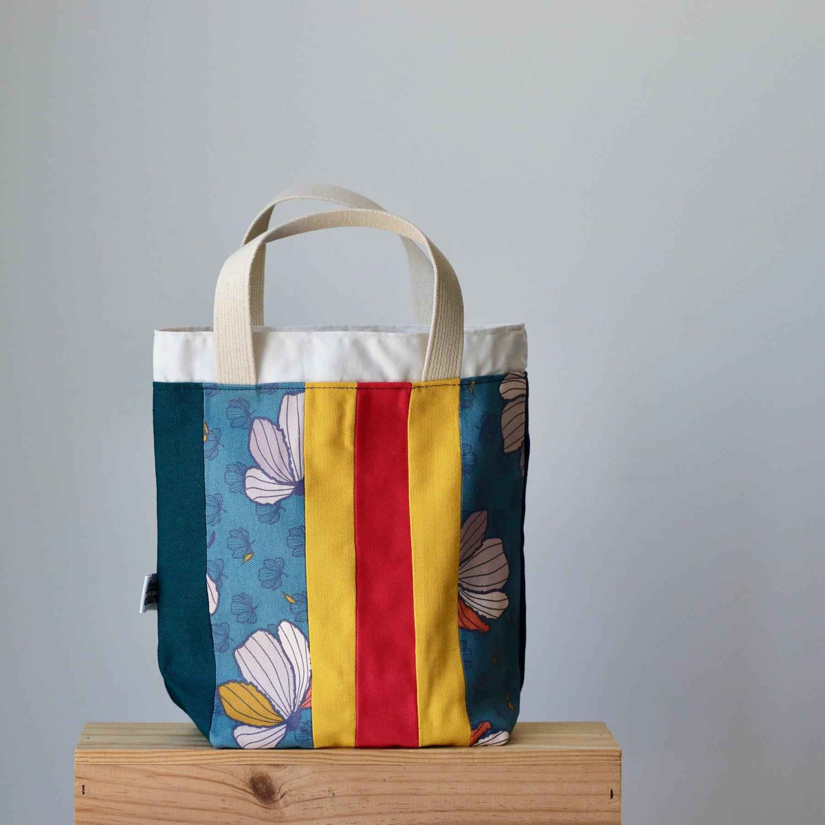 Rigato Project Bag - Fiori - END OF COLLECTION-La Cave à Laine