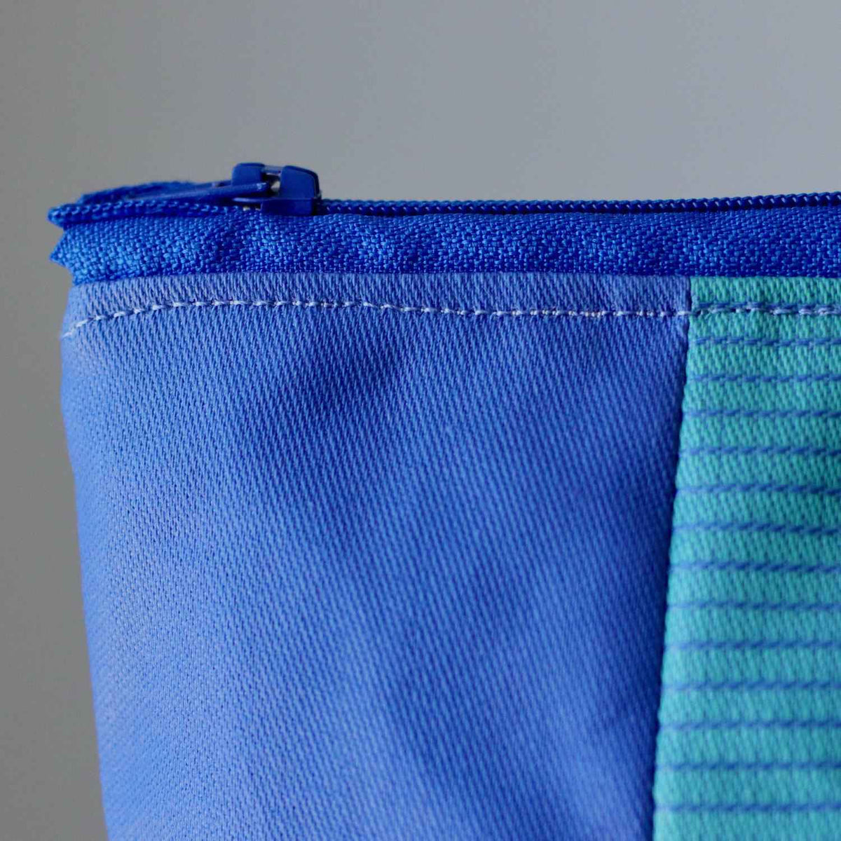Extra-Large Zipper Pouch - Coated Cotton - END OF COLLECTION-La Cave à Laine