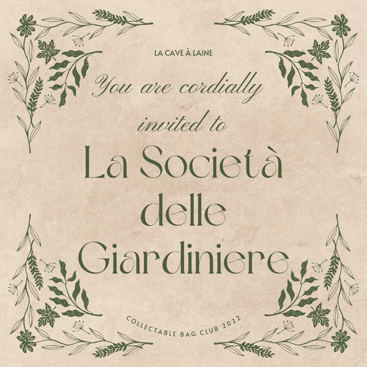 La Società delle Giardiniere - Subscription 2022 Collectable Bags and Goodies-La Cave à Laine
