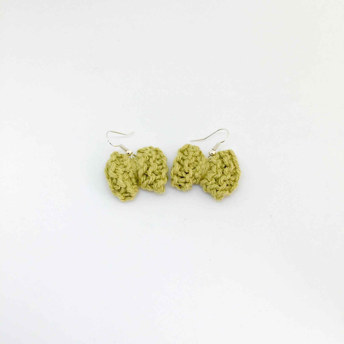 Handmade Cotton Earrings-La Cave à Laine