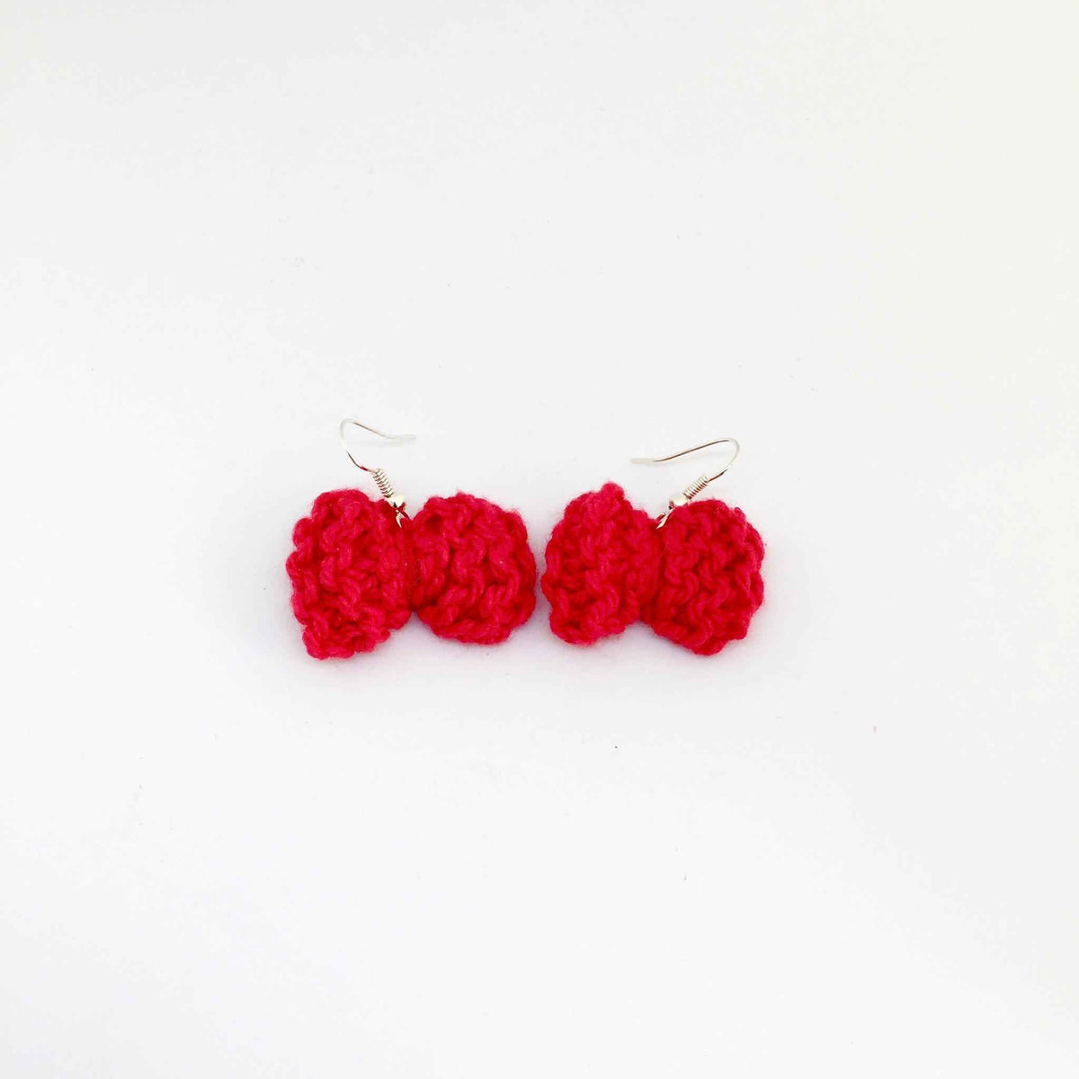 Handmade Cotton Earrings-La Cave à Laine