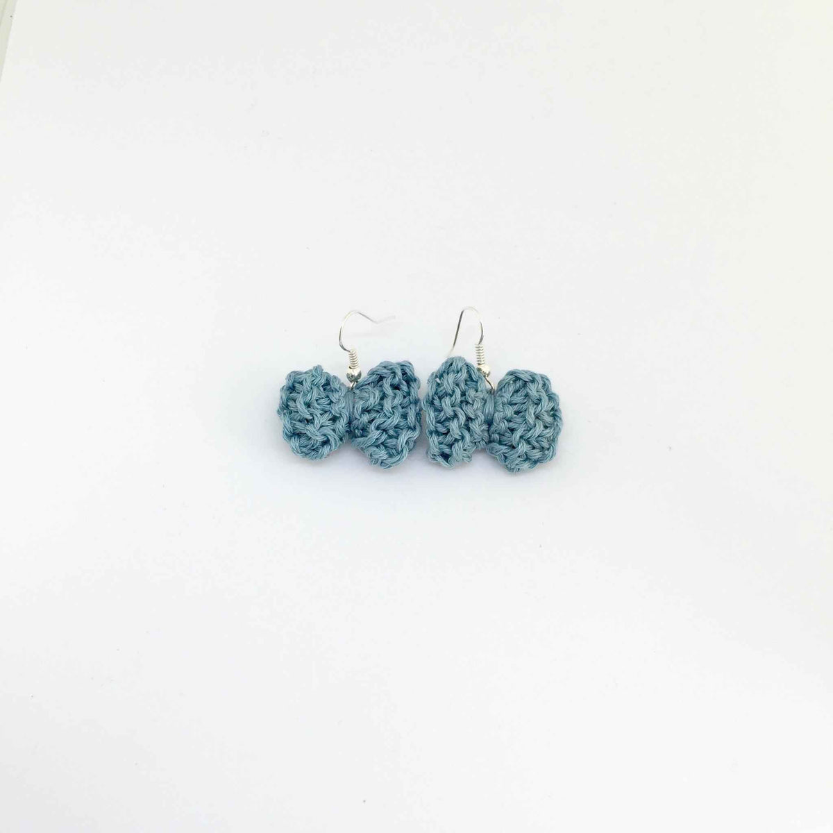 Handmade Cotton Earrings-La Cave à Laine