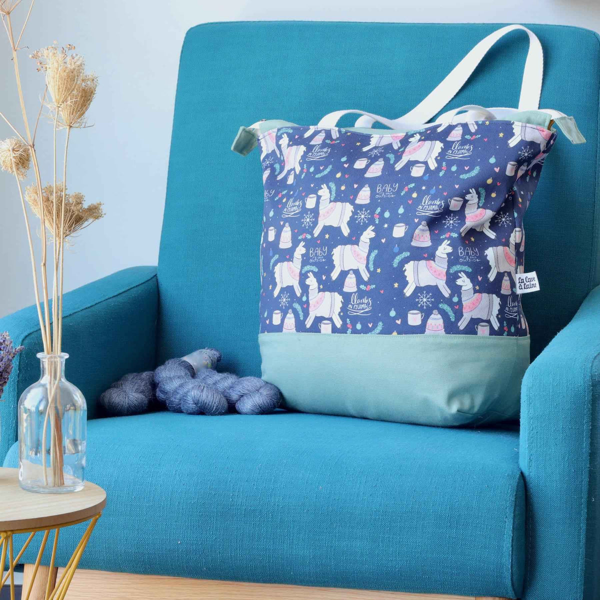 Llama Weekender Bag-La Cave à Laine